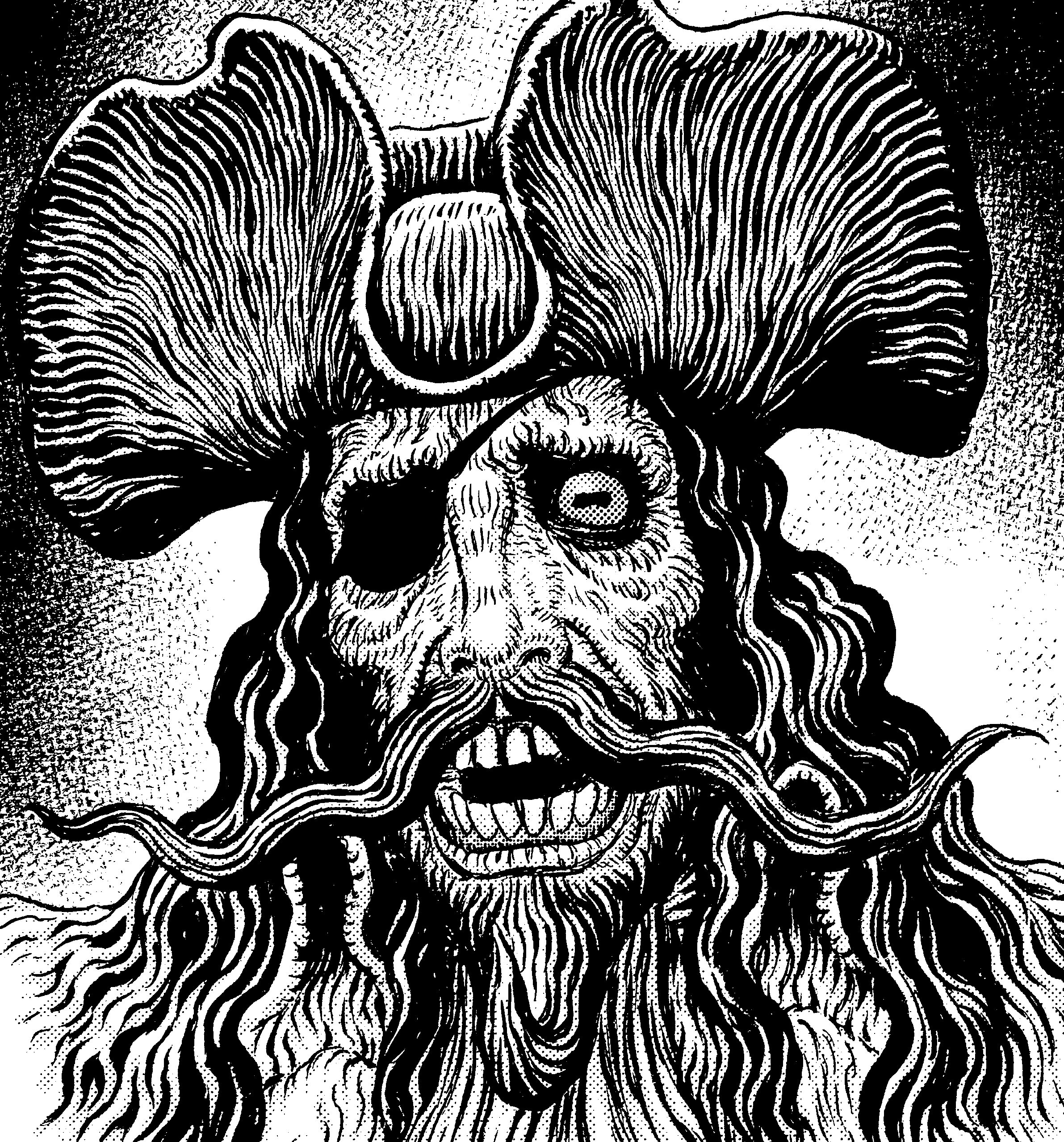 Усатый скелет