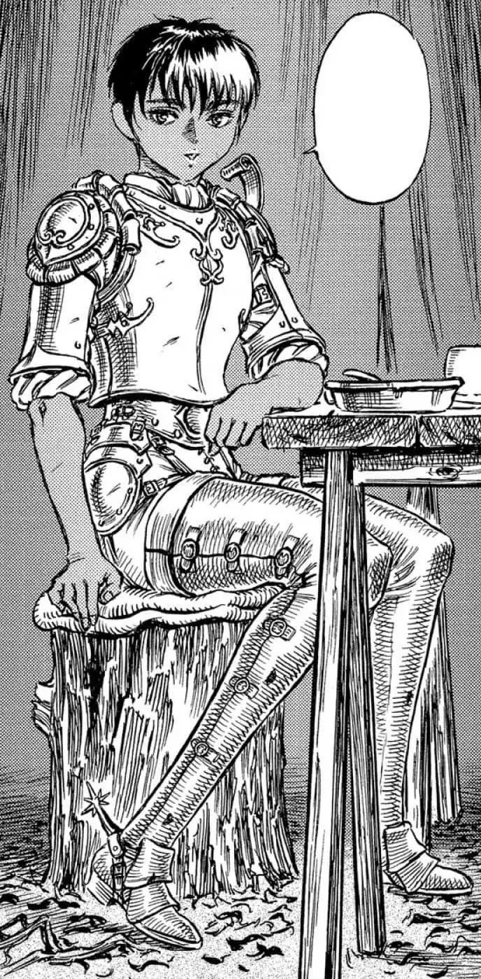 Облачение Каски после возвращения Гатса в отряд